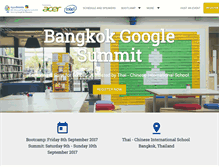 Tablet Screenshot of bangkoksummit.org